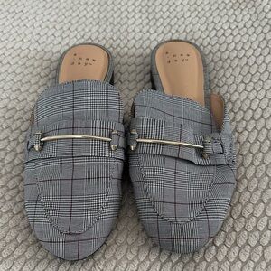 Like new A New Day Women's Plaid Mules